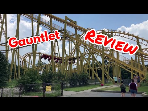 Video review of Gauntlet by Roller Coasters of Thailand