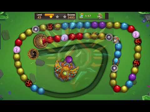 Jungle Marble Blast Level 43