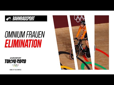 Omnium Frauen - Bahnradsport | Elimination 3/4 - Highlights | Olympische Spiele - Tokyo 2020