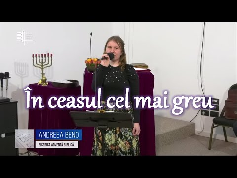 'In ceasul cel mai greu' - Andreea Beno