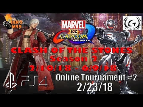 MVCI: Clash of The Stones Season 2 PS4 Online Tournament #2 2/23/18