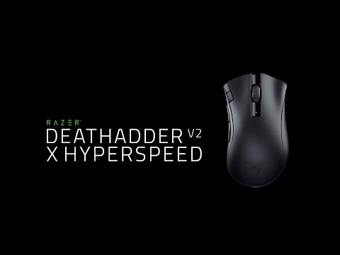 Belaidė žaidimų pelė Razer DeathAdder V2 X HyperSpeed video