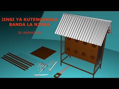 , title : 'JINSI YA KUTENGENEZA BANDA LA NJIWA SIMPLE MWENYEWE NYUMBANI - 3D ANIMATION VIDEO'