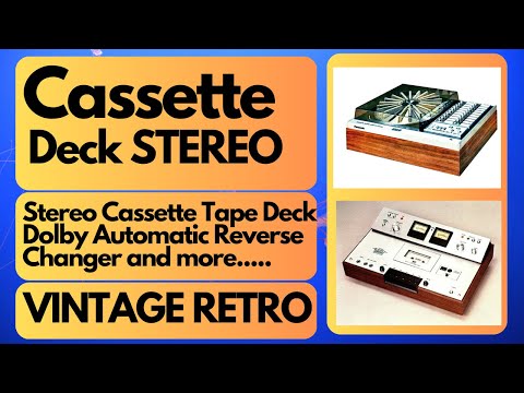 Vintage HiFi Stereo Cassette Tape Deck Automatic Reverse Changer  HI FI  HI END , and more 👇OPIS👇