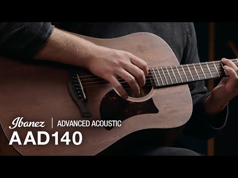 Ibanez AAD140OPN Acoustic Guitar - Open Pore Natural | Sweetwater
