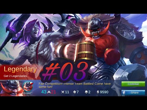 Moskov Top #1 Global : Franco, Moskov & Karina [feat. Jiro30 & Azelyne] (Mobile Legends #03)