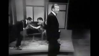 A wonderful kind of silliness. Judy Garland, Robert Goulet, and Jack Paar. Mewsette, December, 1962.