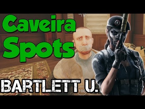 BEST CAVEIRA SPOTS! - BARTLETT UNIVERSITY | Rainbow Six Siege