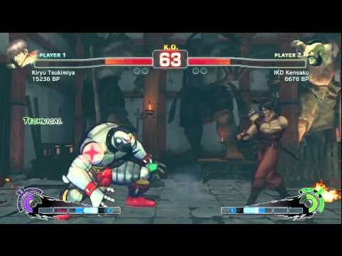 SSF4: Kiryu Tsukimiya (Guy) VS IKD Kensaku (Zangief)