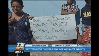 Padres piden la liberación de extranjero de pornografía infantil