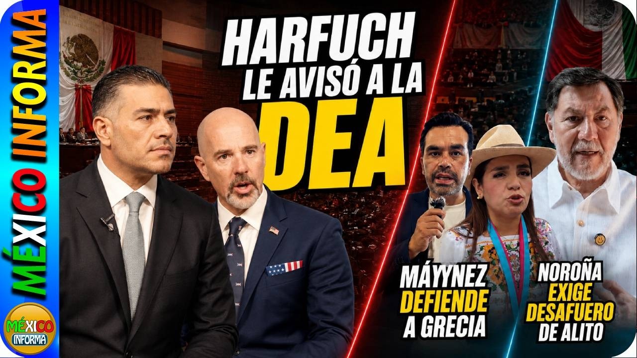 AHORA DICEN QUE HARFUCH SE VIO CON DEA SIN INFORMAR. MC SALE EN DEFENSA DE GRECIA. NOROÑA VS  ALITO