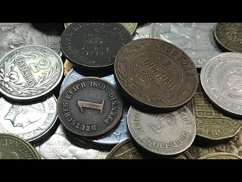 1800s TROVE FOUND Half Pound World Coin Search - Bag #14