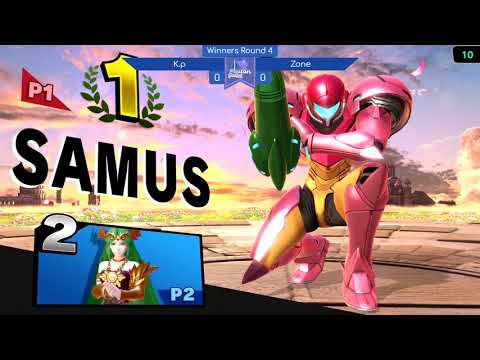 TGG #6 Winners Round 4 - K.p (Samus) vs Zone (Palutena)