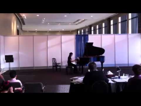 "Breezy" Sara Piedrahita in Kiwanis Music Festival