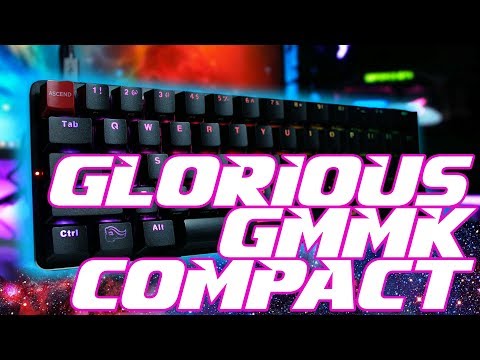 Glorious Klaviatūra Compact GMMK-COMPACT-BRN, ANSI US išdėstymas, Gateron Brown Switch video