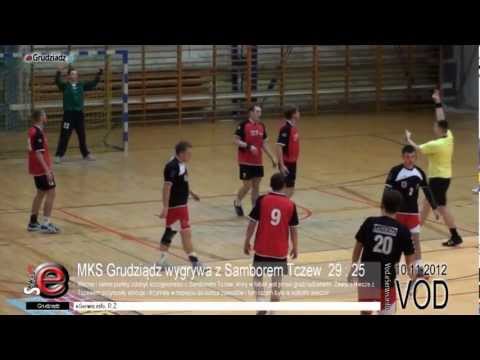 MKS Grudziądz wygrywa z Samborem Tczew  29 : 25