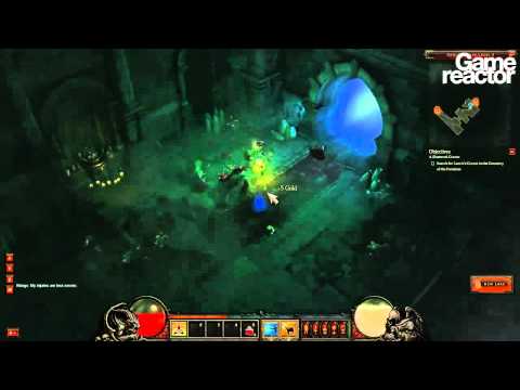 Diablo III beta - Monk Gameplay Part 3 (of 6)
