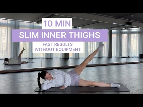10 MIN INNER THIGHS WORKOUT || Toned Legs & Slimmer Thighs || Beginner Friendly + No Equipment 