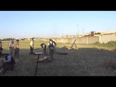 استهداف مقرات النظام داخل مطار النيرب العسكري بواسطة قذائف الهاون من قبل الجبهة الشمالية