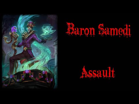 Baron has an amazing jump animation | Smite Assault | Baron Samedi
