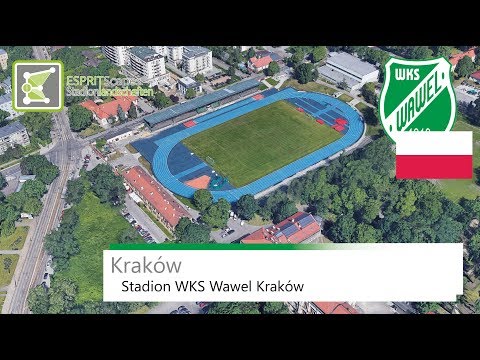 Stadion WKS Wawel Kraków | Wawel Kraków | Google Earth | 2O17
