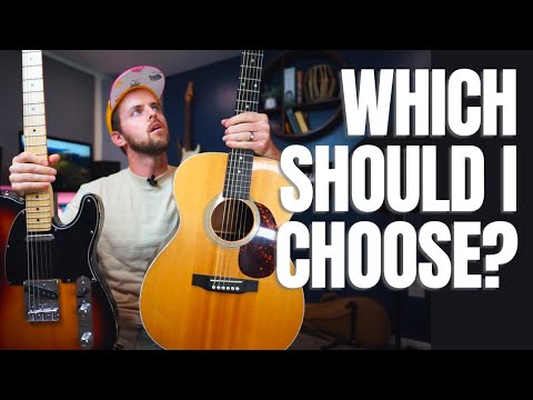 Electric vs Acoustic Guitar Advice for Beginners
