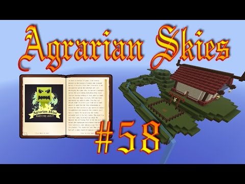 Minecraft FTB: Agrarian Skies HQ #58 - Первый ритуал
