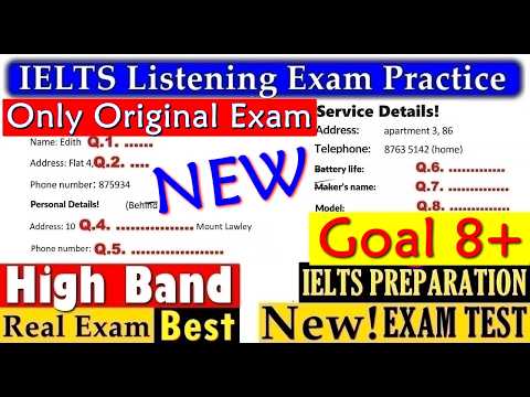 IELTS LISTENING PRACTICE TEST 2025 WITH ANSWERS | 17.11.2025