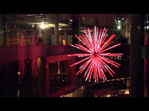Urban Art Projects - Leo Villareal Lighting Test, The Star Sydney