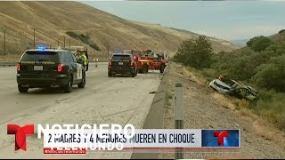 Dramático accidente en California | Noticiero | Noticias Telemundo
