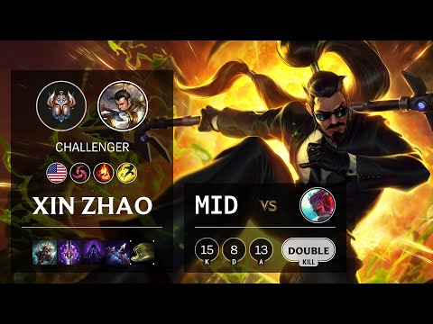Xin Zhao Mid vs Yone - NA Challenger Patch 10.18