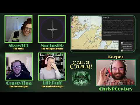 Call of Cthulhu - The Lightless Beacon - One Shot TTRPG