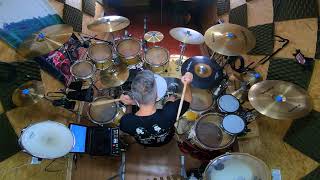 VAN HALEN - "BIG FAT MONEY" - Drum Tribute by Gilson Naspolini