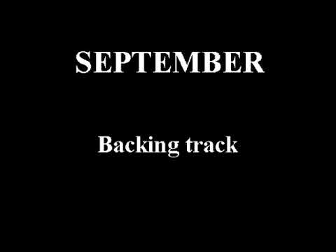 SEPTEMBER - ( Earth, Wind & Fire ) - BACKING TRACK