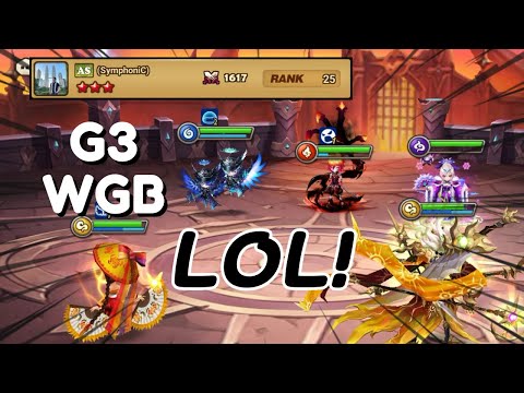 G3 WGB : SymphoniC - I Did Everything I Could To Lose This! - Summoners War