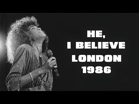 Whitney Houston | He, I Believe | Live in London, UK 1986 | Improved Audio Quality
