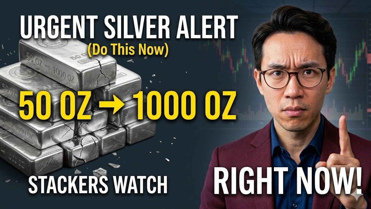 ALERT — If You Own 50 OZ to 1000 OZ Silver You NEED To See This Now