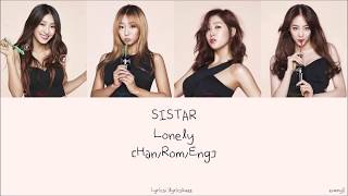 SISTAR 씨스타: Lonely [Han/Rom/Eng] Lyrics