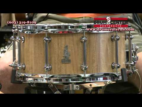 Brady Snare Drum Lemon Scented Gum Block Shell - Satin Finish 6.5x14