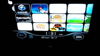 GameBoy Player Start-Up Disc in Wii