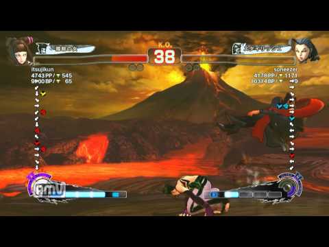 itsujikun [Juri] vs soneezer [Rose] SSF4 AE Japanese Online Ranked Matches