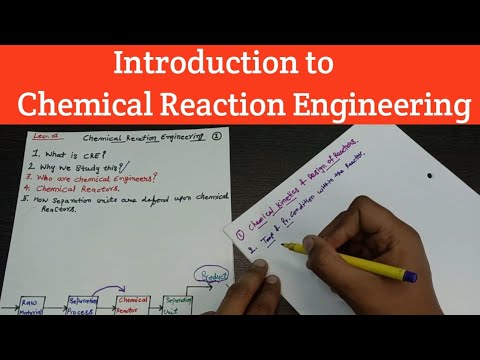 Introduction to Chemical Reaction Engineering || Who are Chemical Engineers || GATE 2022 CH