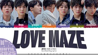 BTS (방탄소년단) &#39;Love Maze&#39; Lyrics [Color Coded Han_Rom_Eng] | UNTIL 2025 #22