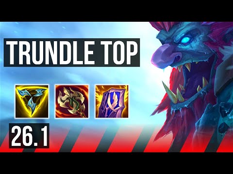 TRUNDLE vs IRELIA (TOP) | Conqueror | EUW Master | 26.1