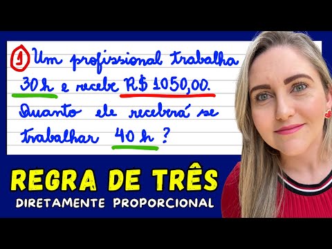 COMO FAZER REGRA DE 3 ! EXPLICAÇÃO DE CONTEÚDO!!!!!  REGRA DE TRÊS DIRETAMENTE PROPORCIONAL!