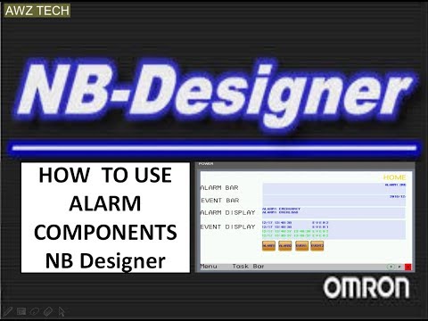 ALARM AND EVENT  CONFIGURATION NB Designer