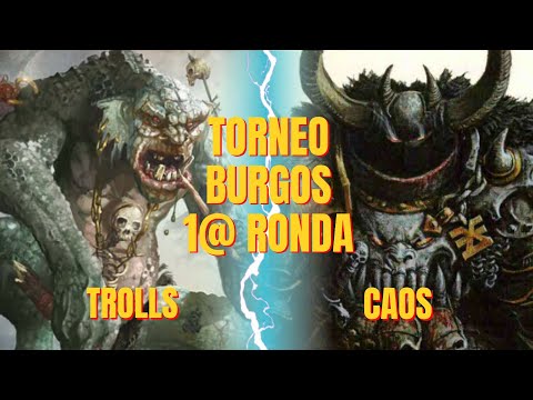 🎲TROLL HORDE VS CHAOS🎲TRAILER - ROUND 1 TOURNAMENT BATTLE REPORT #warhammertheoldworld #tow