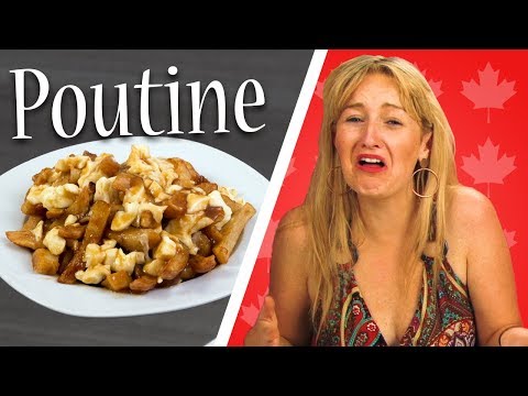 Irish People Taste Test Canadian Poutine Video