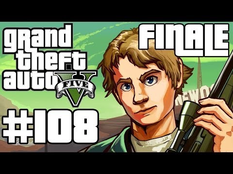 Grand Theft Auto 5 Gameplay / Playthrough w/ SSoHPKC Part 108 - A, B, or C?