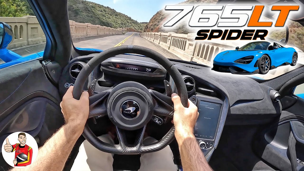 The McLaren 765LT Spider is the Best Car I’ve Ever Driven (POV Drive Review)